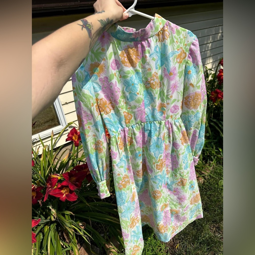 Vintage floral dress